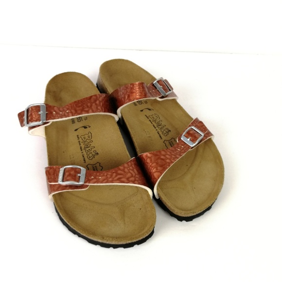 Birkenstock Shoes - Birkenstock Birki's Copper Sandals Sz 10 Narrow